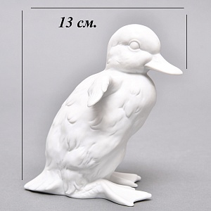 Коллекционная статуэтка «УТЕНОК», Бисквитный фарфор, ROSENTHAL Германия - XXI век. 