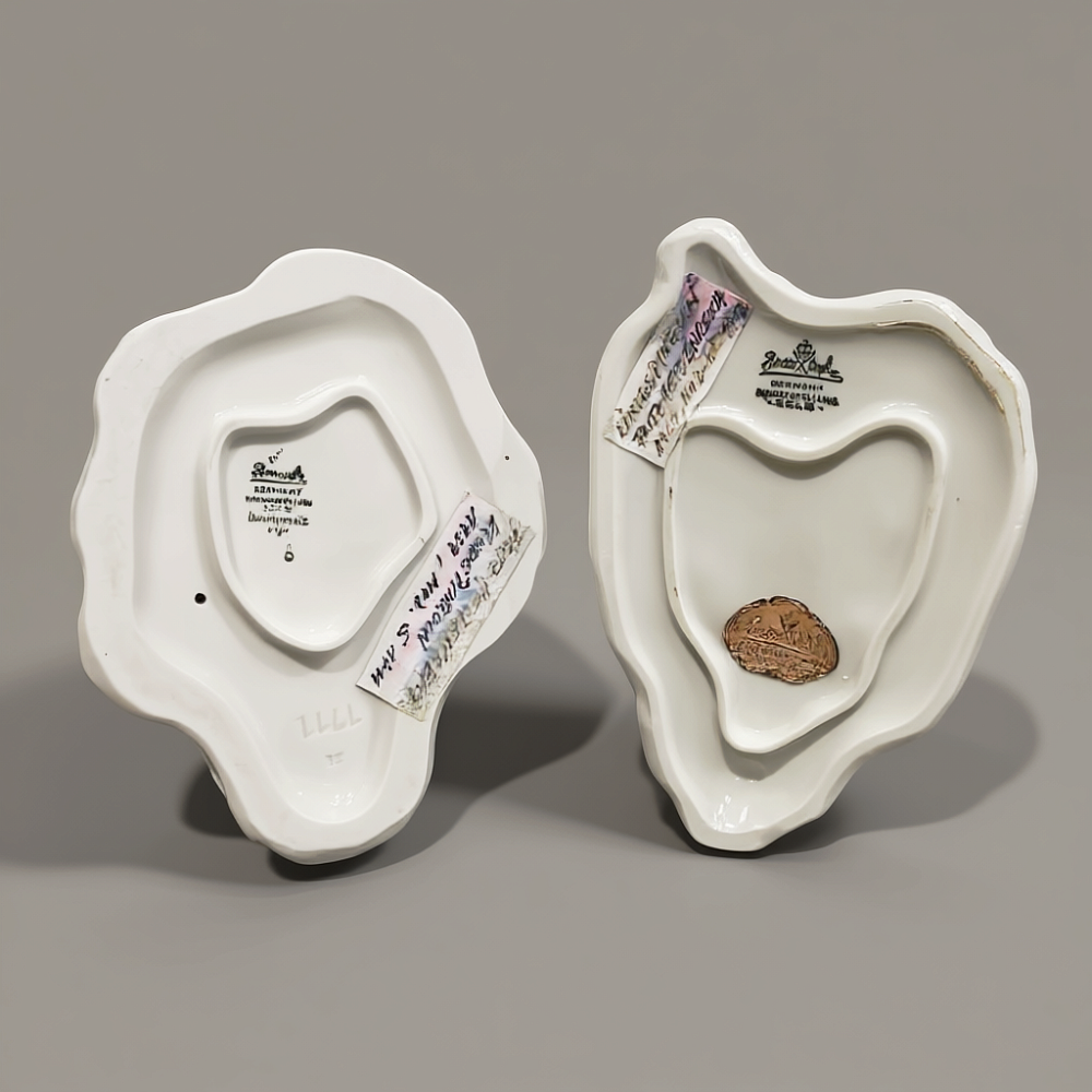 Авторские Парные Фарфоровые статуэтки «Королевские Пингвины», Rosenthal Германия - 1939 год.  