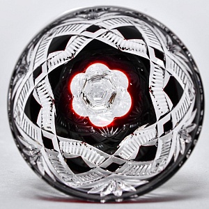 Бокалы для Вина из Цветного Хрусталя JOSEPHINENHUTTE Германия, 60 -е гг.