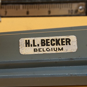 Редкость! Винтажные Аптекарские Весы повышенной точности. H.L.Becker Бельгия -50 гг.