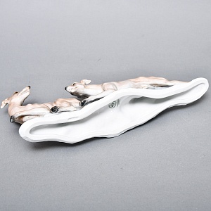 Коллекционная статуэтка Собаки - «Английские Борзые. Грейхаунды», Фарфор ROSENTHAL Германия. 