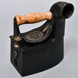 Антикварный Коллекционный Угольный Утюг MONDRACON UC, Англия начало ХХ века.