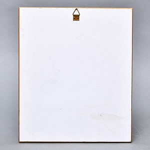 Объемная Картина - Панно в технике 3D декупаж «У витрины магазина», 70-е годы ХХ века.