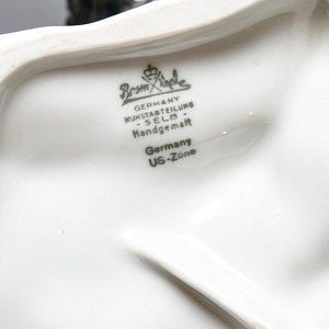 Редкость! Большая Фарфоровая статуэтка «ОЛЕНЬ», ROSENTHAL Германия, 1946 - 1949 годы. 