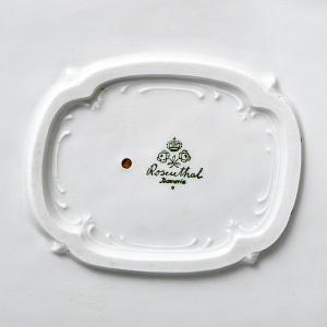 Антикварная Фарфоровая статуэтка «Дама с кавалером. Размолвка», ROSENTHAL Германия - 1926 год. 