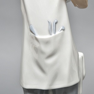  Коллекционная Фарфоровая статуэтка «Врач - Стоматолог», Lladro Испания, 1977 год.