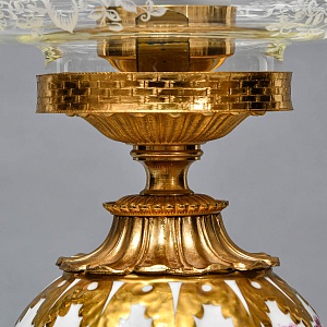 Электрическая Настольная Фарфоровая Лампа - Светильник, Giulia Mangani Италия, середина ХХ века. 