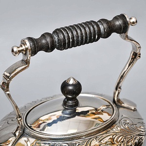 Старинная Бульотка - Чайник, GOLDSMITH & SILVERSMITH Сompany Ltd. Англия начало ХХ века.