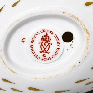 Коллекционное Пресс - Папье, Фарфоровая Статуэтка «СОВА», Royal Crown Derby, Англия, 80-е гг. 