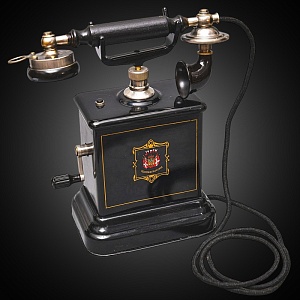 Старинный Настольный Телефонный аппарат - Телефон «JYDSK - Telefon Aktieselskab», Дания -1908 год.