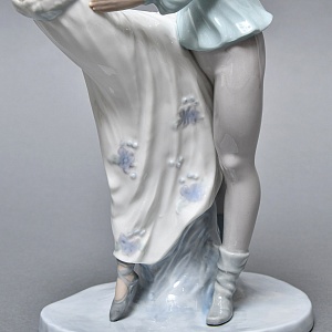 Коллекционная Фарфоровая статуэтка «Балетная пара. Танец», Nao by Lladro Испания, 80-е гг.