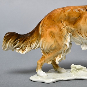 Редкость! Фарфоровая Статуэтка «Собака - Колли», Hutschenreuther, Германия -1965 год.