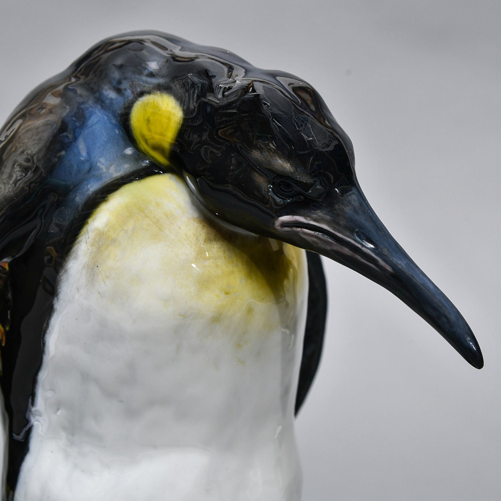 Авторские Парные Фарфоровые статуэтки «Королевские Пингвины», Rosenthal Германия - 1939 год.  