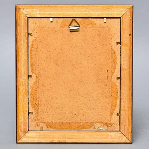 Объемная Картина - Панно в технике 3D декупаж «Ремесленник. Мастер - лудильщик», 70-е годы ХХ века.