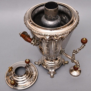 Старинный Угольный Самовар на 5 литров, СССР - 50 -е годы ХХ века. 