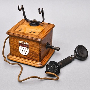 Антикварный Настольный Телефонный аппарат - Телефон «La Telephone Prive», Франция -1918 год.