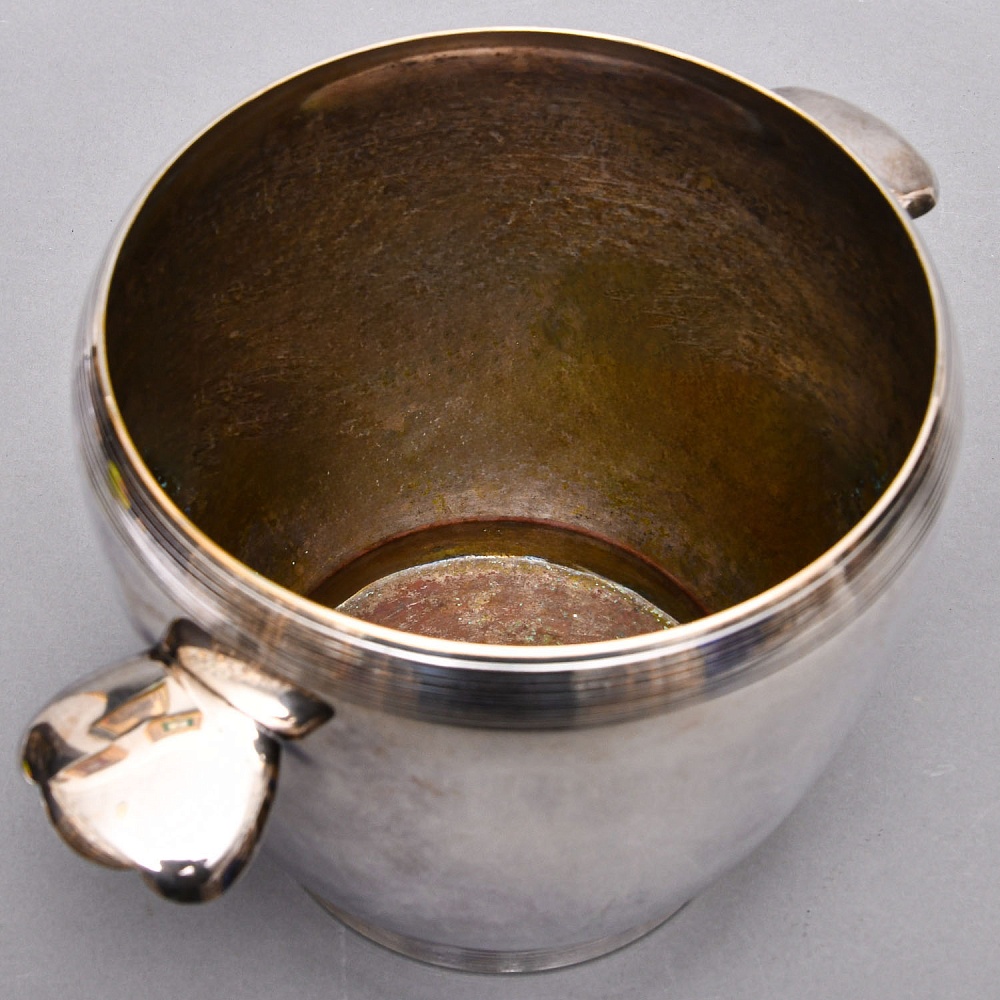 Винтажное Ведёрко для охлаждения шампанского или вина, Silverplate, SHEFFIELD Англия 50 -е годы  ХХ века.