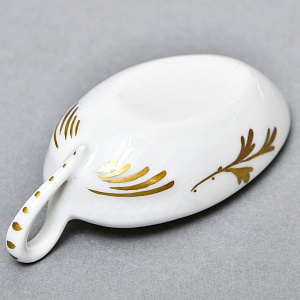 Антикварный Заварочный Чайник на подставке «Золотой орел», Франция - первая половина ХХ века. 