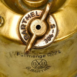 Винтажная Бензиновая Горелка - Паяльная Латунная Лампа, BARTHEL Германия -50 гг. 