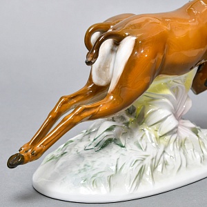 Коллекционная Фарфоровая статуэтка «Бегущие газели», ROSENTHAL Германия - 1936 год. 