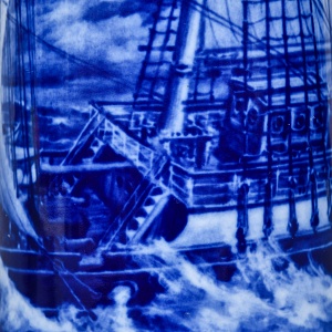 Коллекционная Пивная Кружка «Барк „Фюрст Бисмарк“ в Ревущих Сороковых», Berlin Design Германия -1979 год.