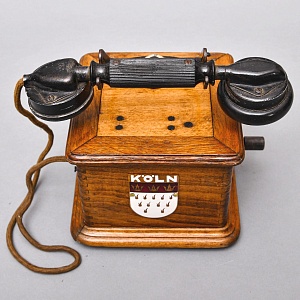 Антикварный Настольный Телефонный аппарат - Телефон «La Telephone Prive», Франция -1918 год.