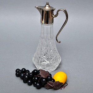 Винтажный Хрустальный ГРАФИН КУВШИН ДЕКАНТЕР АНГЛИЯ вторая половина ХХ века. 