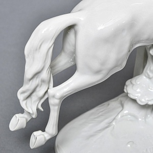 Коллекционная Фарфоровая статуэтка «Наездница. Женский Конкур», ROSENTHAL Германия, 1938 - 1948 годы.