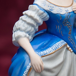 Фарфоровая статуэтка Императрица «ЕКАТЕРИНА ВЕЛИКАЯ», Franklin Porcelain, США - 1983 год.