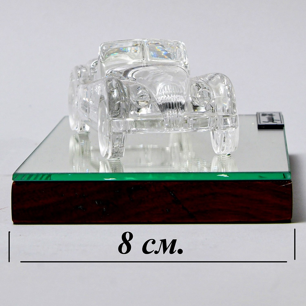 Коллекционная Хрустальная Модель «Автомобиль - Jaguar XK» Spiegelau Crystal Германия. 