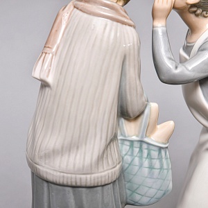  Коллекционная Фарфоровая статуэтка «Сплетницы», Lladro / Лядро Испания, 1978 - 1985 годы.