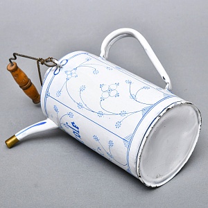 Антикварный Эмалированный Бидон - Канистра для Бензина на 2 литра. Германия 1914 год.