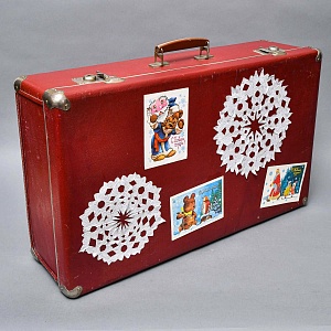 Советские Новогодние Ёлочные игрушки «Бабушкин Чемодан» - 65 штук.  СССР.