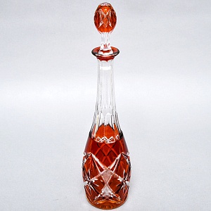 Редкость! Хрустальный Графин - Штоф VAL SAINT LAMBERT Бельгия, конец 50-х гг.