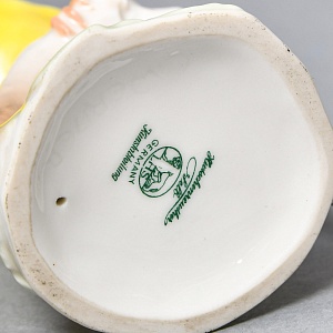 Коллекционная Фарфоровая статуэтка «Птица. Канарейка», Hutschenreuther Германия, середина ХХ века.