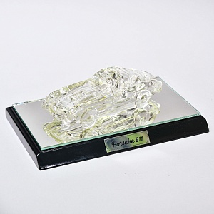 Коллекционная Хрустальная Модель «Автомобиль - Porsche 911», Spiegelau Crystal Германия. 