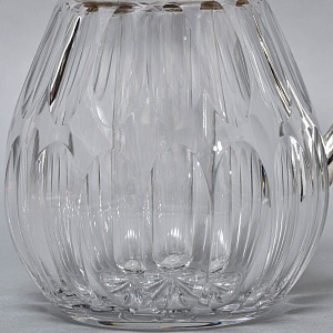 Винтажный Хрустальный  Графин - Кувшин на 3 литра с Колбой для льда, Silverplated Германия. 