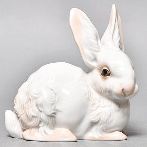 Коллекционная Фарфоровая статуэтка «Белый Кролик», Rosenthal Германия - 1938 год. 