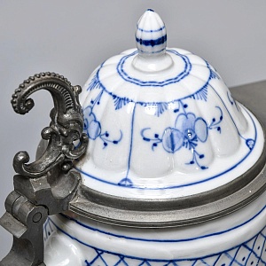 Антикварный Фарфоровый кувшин для пива, Bremer & Liebmann Германия, конец XIX - начало ХХ веков.