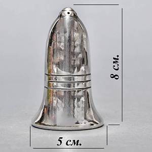 Винтажный Набор из 4х предметов - Набор для специй и горчичница на подносе, SHEFFIELD Англия.