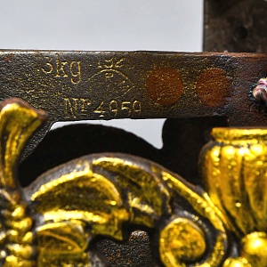 Редкость! Антикварные Чугунные Кухонные Весы на 3 кг., Варшава, Польша-1925 год.