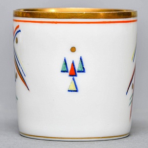 Антикварная Фарфоровая Кофейная пара «ILONA», ROSENTHAL Германия, 1891 - 1906 годы.