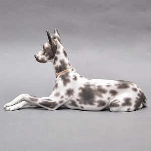 Коллекционная Фарфоровая статуэтка «Собака. Немецкий Дог», Lladro Испания.