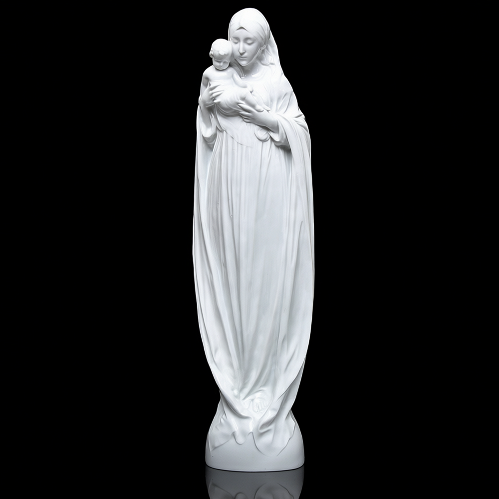 Большая Коллекционная статуэтка «Мадонна с младенцем», Фарфор ROSENTHAL Германия - 1938 год.