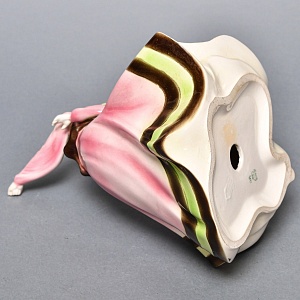 Коллекционная статуэтка «Народный Танец», Фаянс, HERTWIG Германия, 1941 - 1958 годы. 