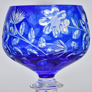 РЕДКОСТЬ! Антикварный Хрустальный Бокал для вина, JOSEPHINENHUTTE, Германия, 20 гг. 