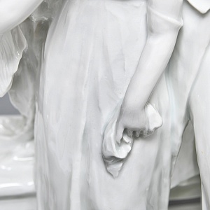 Антикварная Фарфоровая статуэтка «Дама с кавалером. Размолвка», ROSENTHAL Германия - 1926 год. 