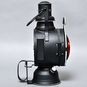 Редкость! Большой Железнодорожный Керосиновый Сигнальный Фонарь, Германия -1974 год.