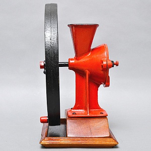 Большая Антикварная Чугунная Ручная Механическая Мельница - Кофемолка, Германия начало ХХ века. 