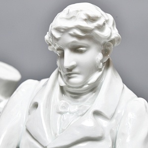 Антикварная Фарфоровая статуэтка «Дама с кавалером. Размолвка», ROSENTHAL Германия - 1926 год. 